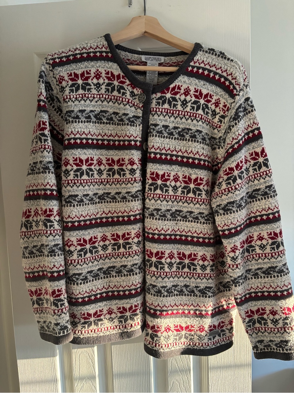 Vintage northern reflections cardigan